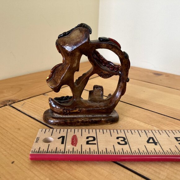 JART Embracing Couple Abstract Face Sculpture Cutout Silhouette Ethnic Tribal - Picture 4 of 10